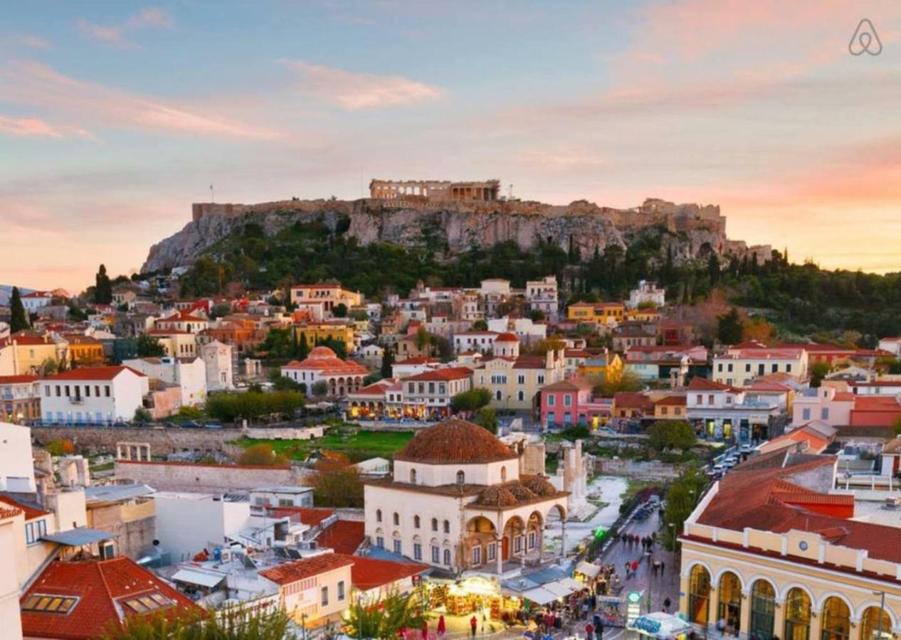 Boho House With Acropolis View! Apartment Атина Екстериор снимка